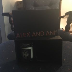 Alex and Ani gift box w candle